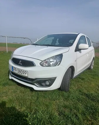 wielkopolskie Mitsubishi Space Star cena 19500 przebieg: 98681, rok produkcji 2016 z Wysoka